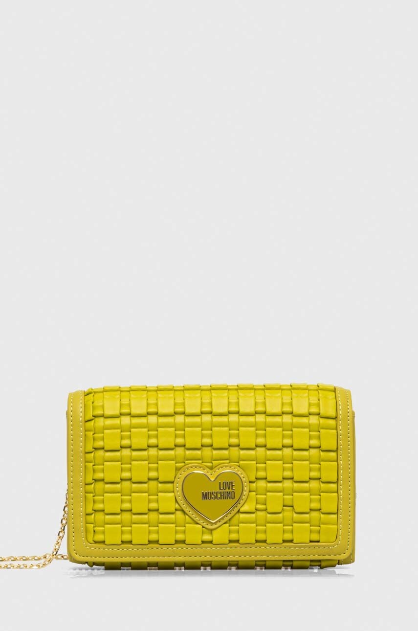 

Сумочка Love Moschino колір зелений