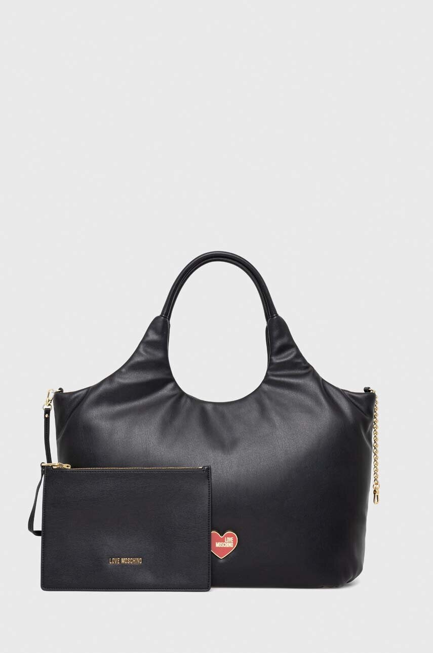 

Сумочка Love Moschino колір чорний