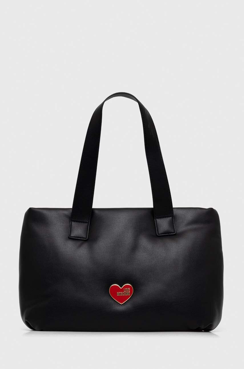 

Чанта Love Moschino в черно, Черен