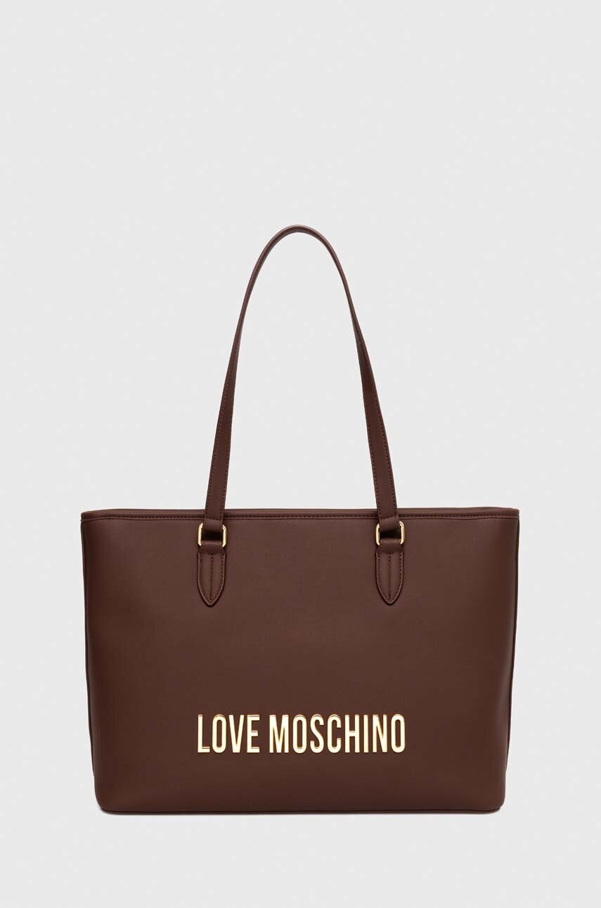 

Чанта Love Moschino в кафяво, Кафяв