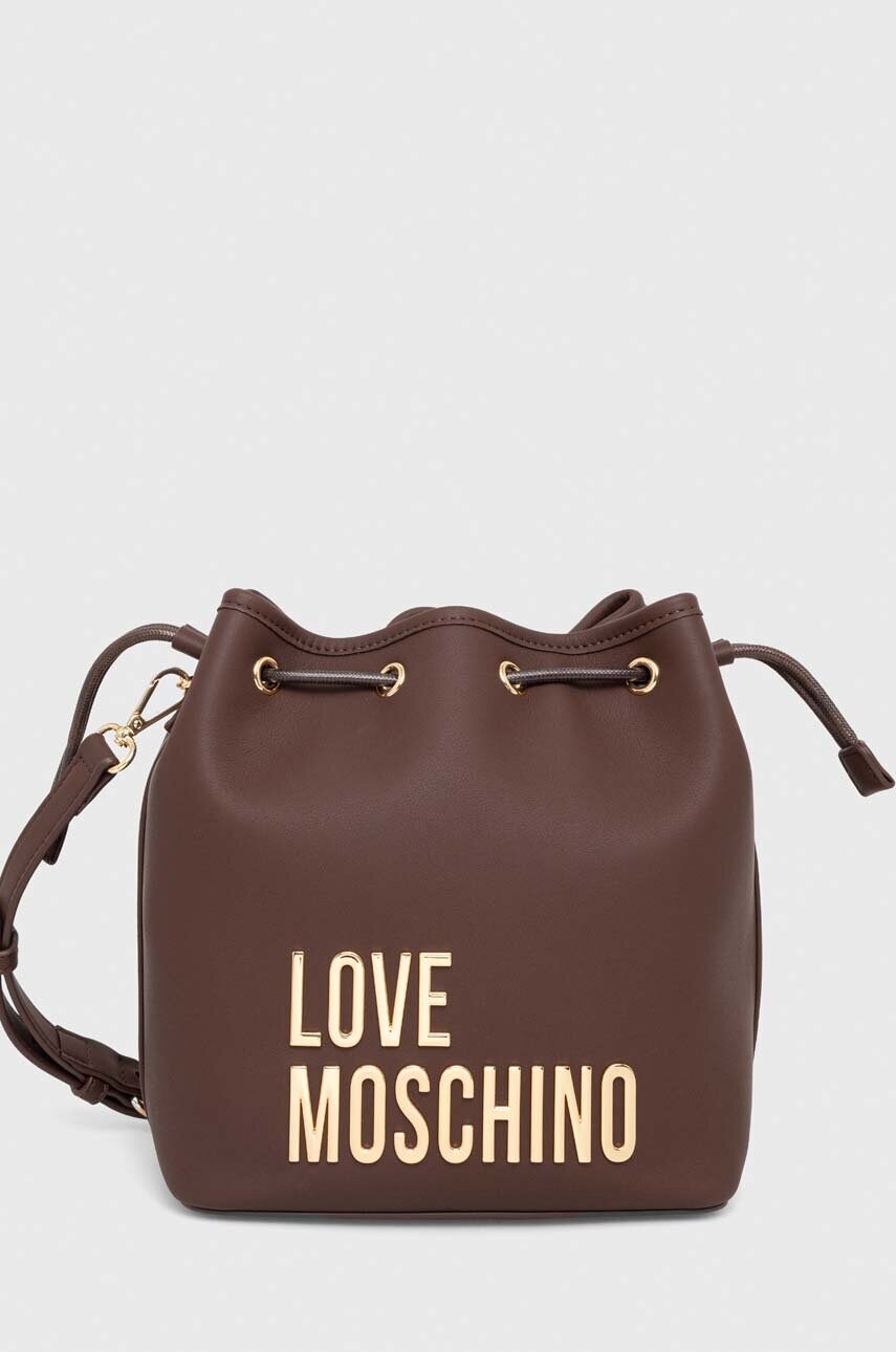 

Сумочка Love Moschino колір коричневий