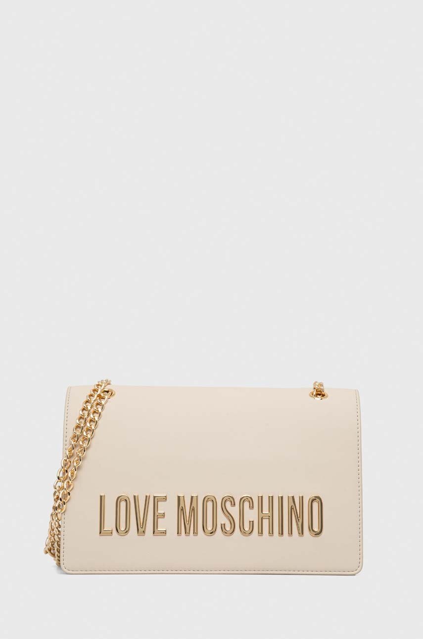 

Сумочка Love Moschino колір бежевий