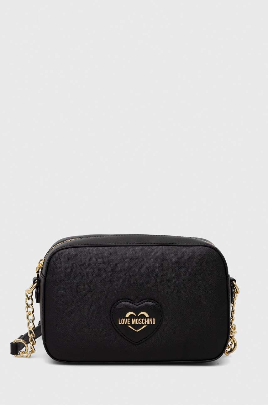 Love Moschino poseta culoarea negru