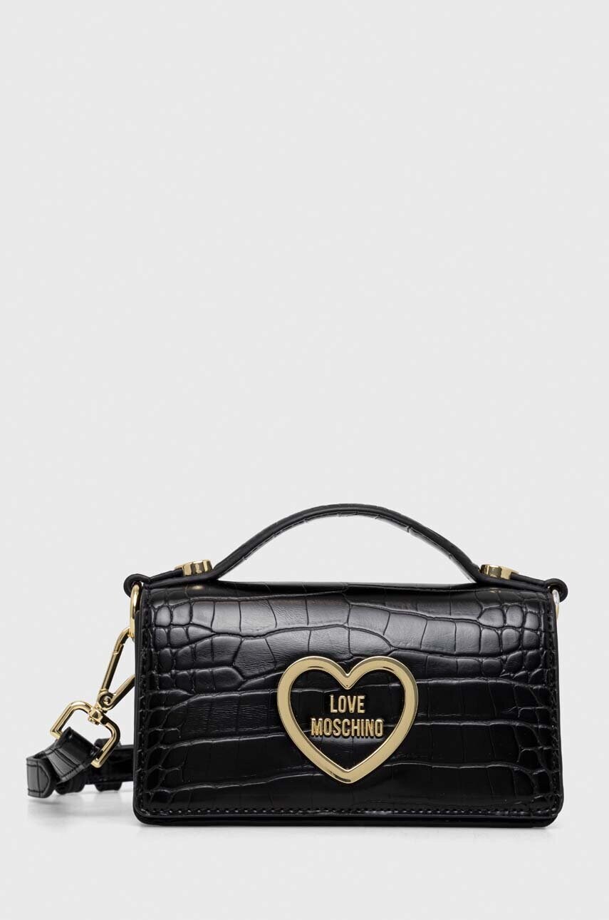 Love Moschino poseta culoarea negru