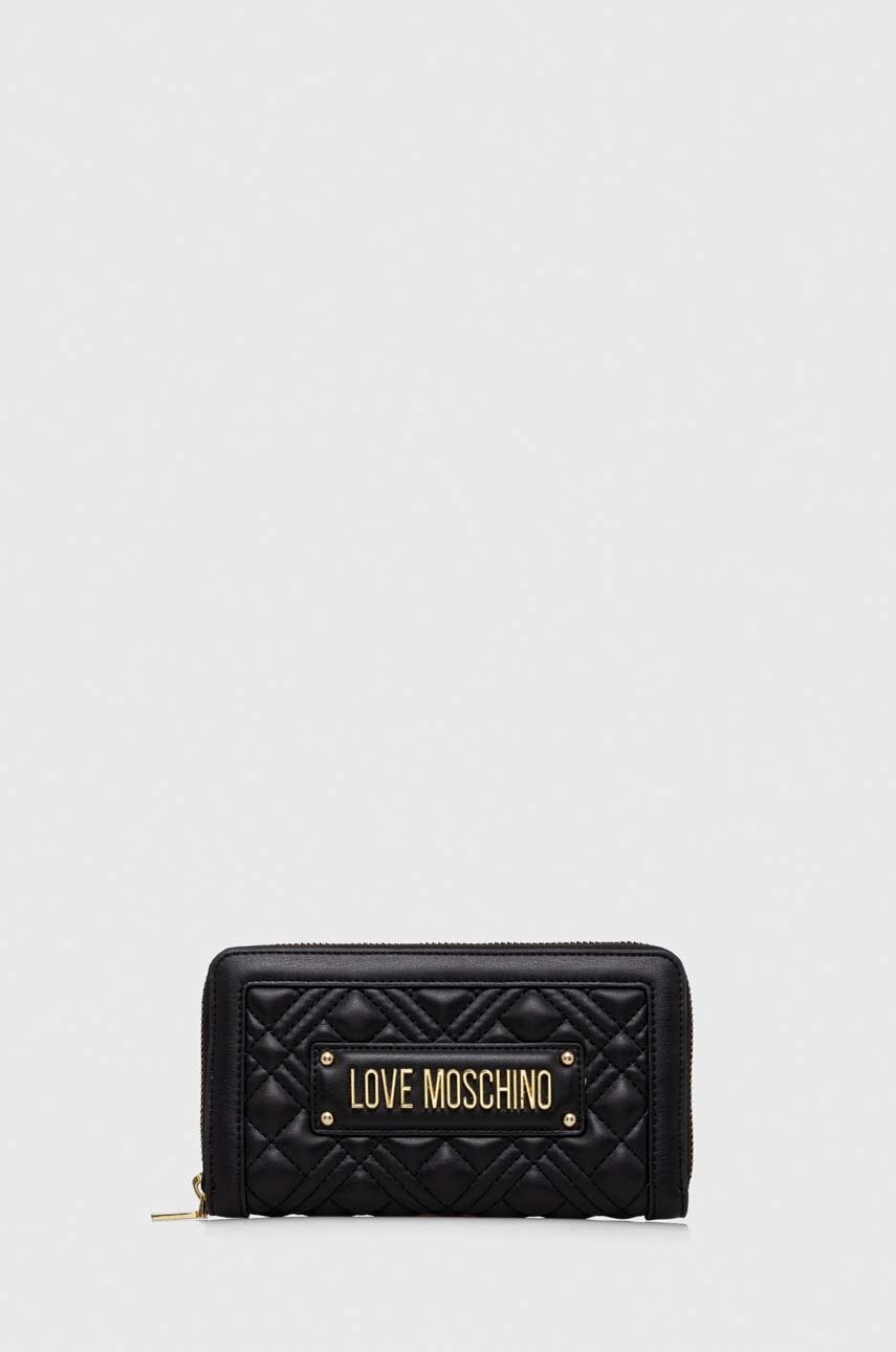 

Гаманець Love Moschino жіночий колір чорний