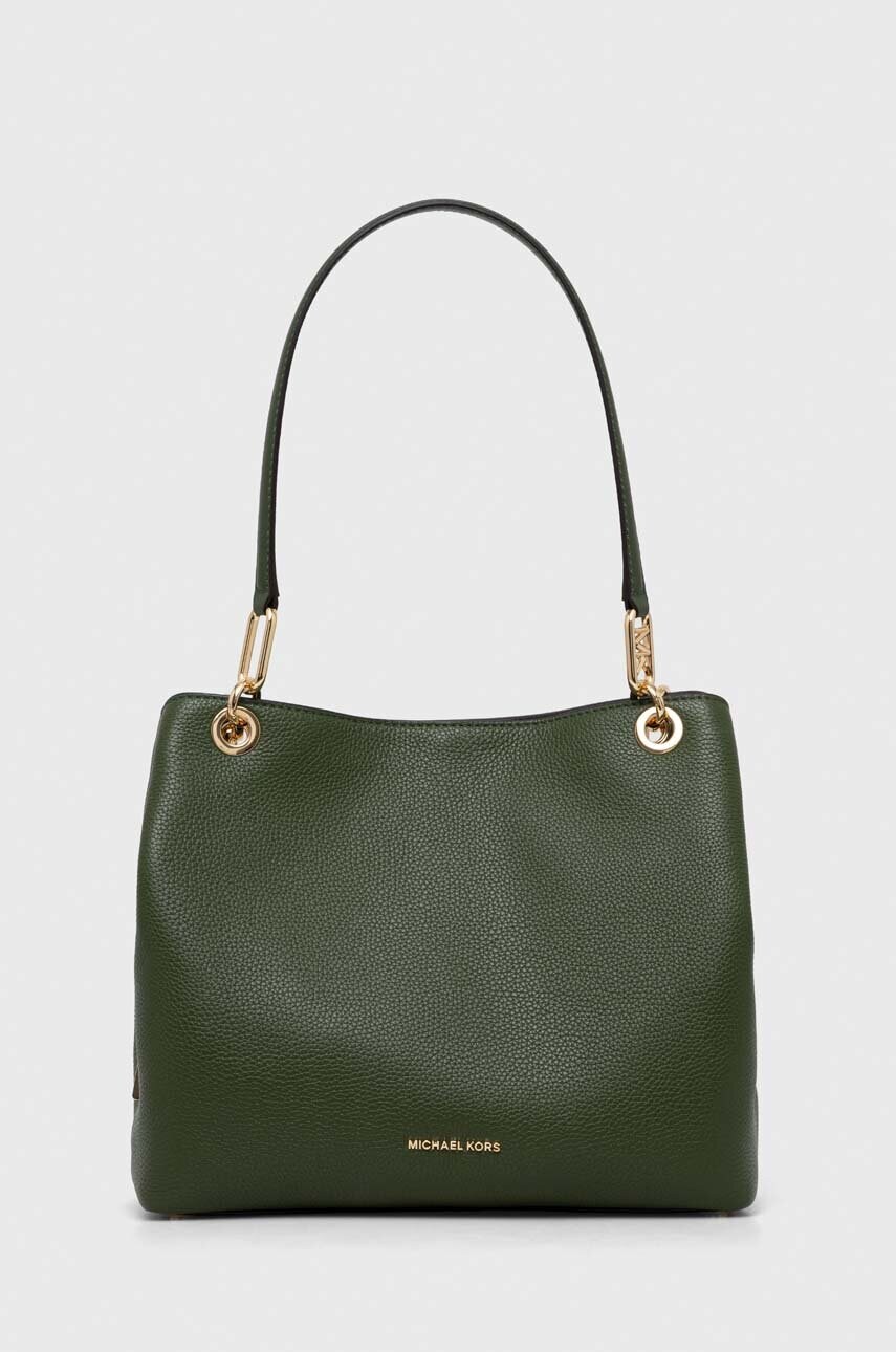 

Кожаная сумочка MICHAEL Michael Kors цвет зелёный