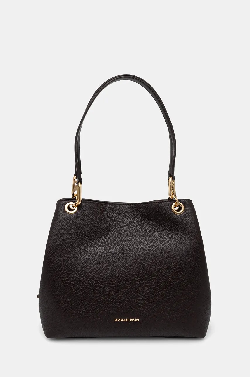

Кожена чанта MICHAEL Michael Kors в кафяво, Кафяв
