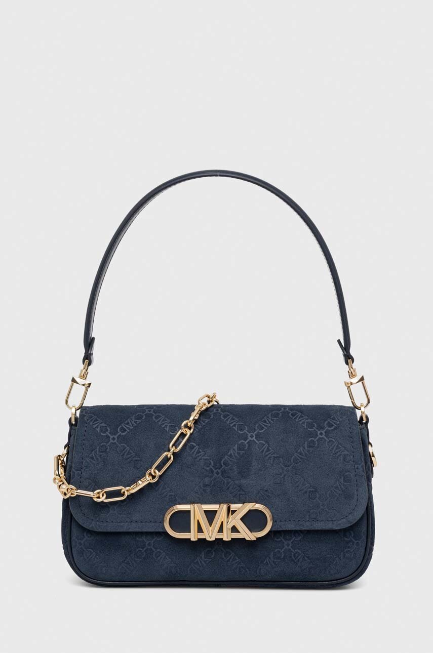 

Шкіряна сумочка MICHAEL Michael Kors колір синій