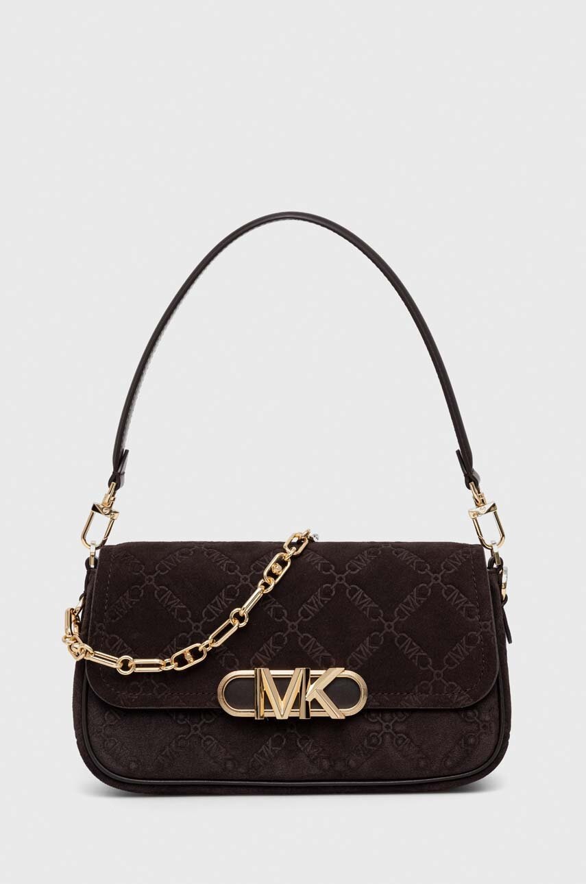 

Кожаная сумочка MICHAEL Michael Kors цвет коричневый
