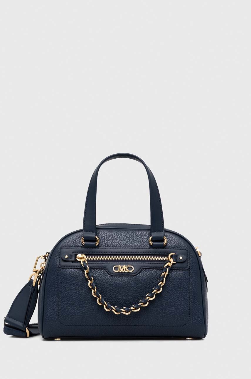

Шкіряна сумочка MICHAEL Michael Kors колір синій
