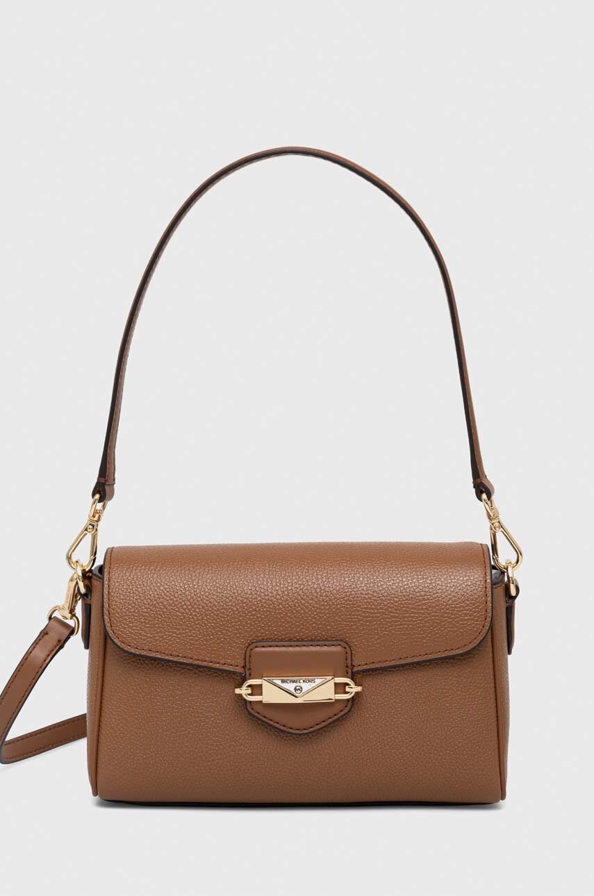 

Шкіряна сумочка MICHAEL Michael Kors колір коричневий