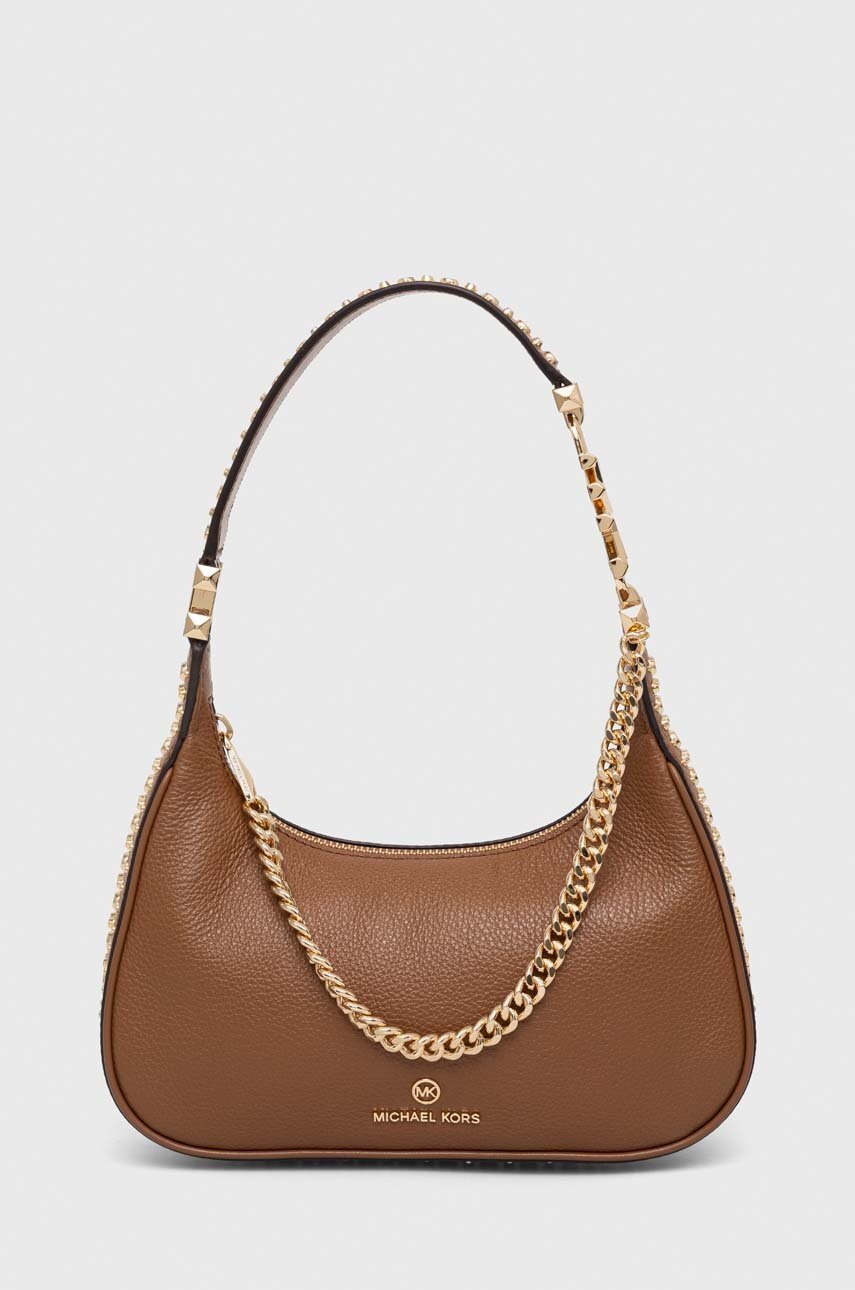 

Кожаная сумочка MICHAEL Michael Kors цвет коричневый