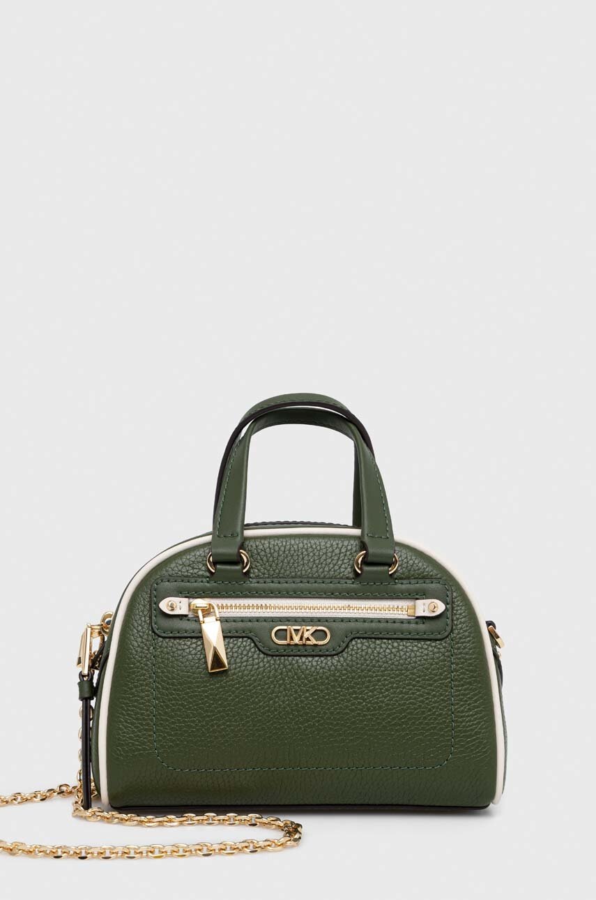 

Кожена чанта MICHAEL Michael Kors в зелено, Зелен