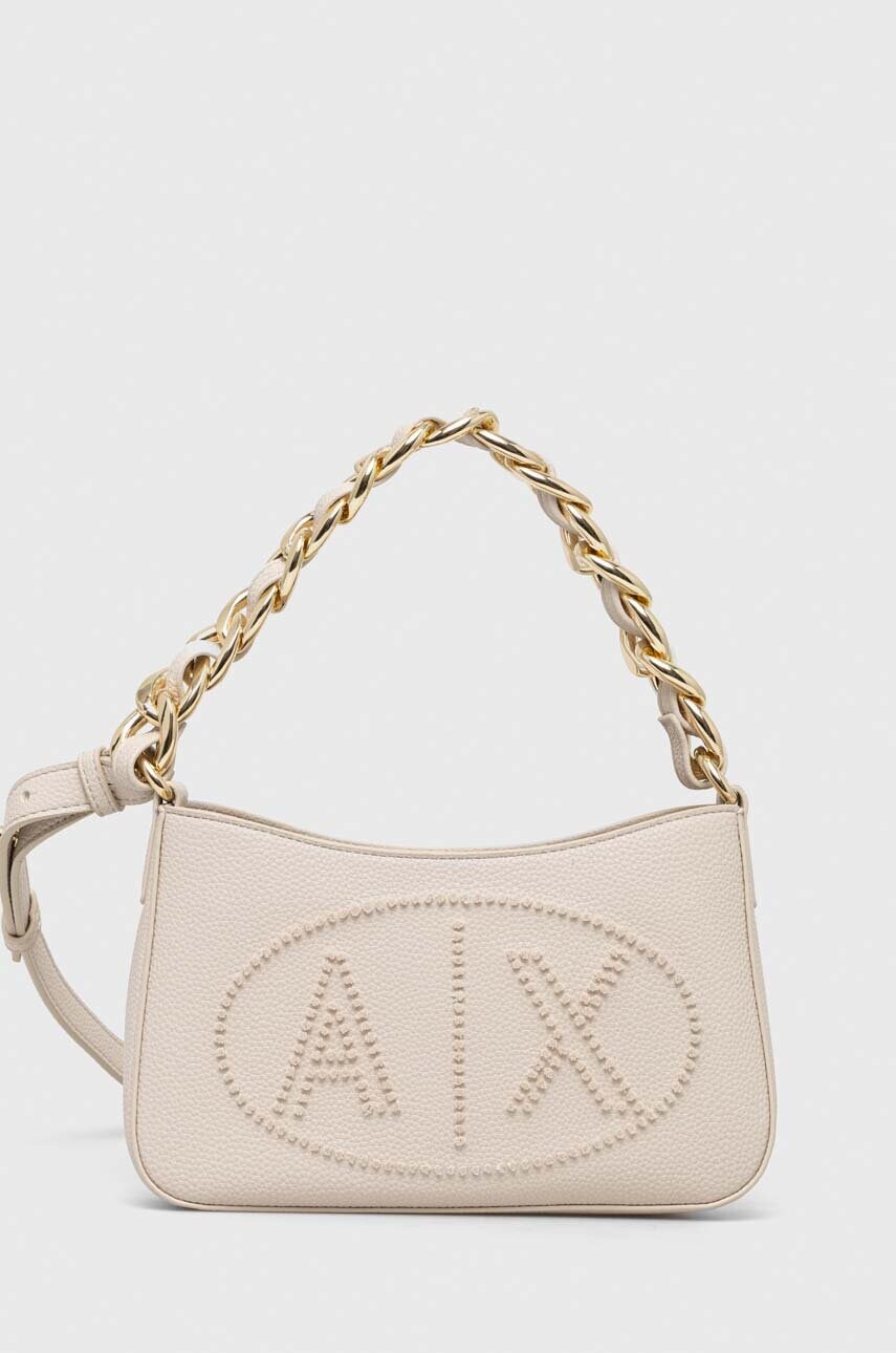 

Сумочка Armani Exchange цвет бежевый