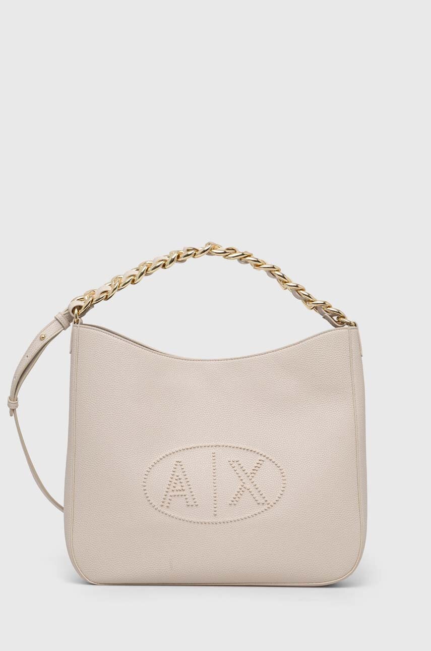 

Чанта Armani Exchange в бежово, Бежов