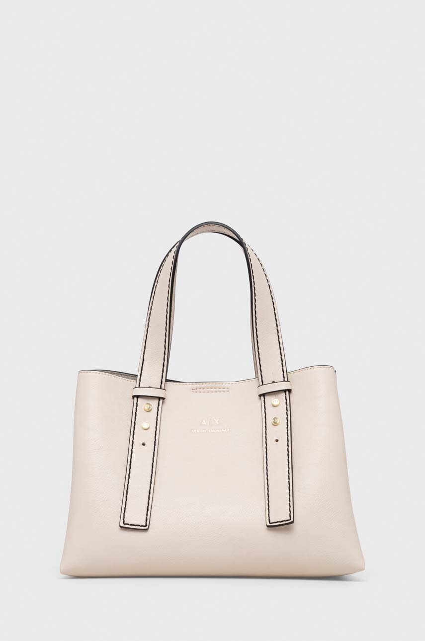 

Сумочка Armani Exchange цвет бежевый