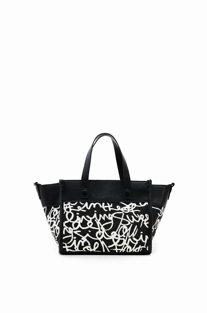 Desigual poseta culoarea negru