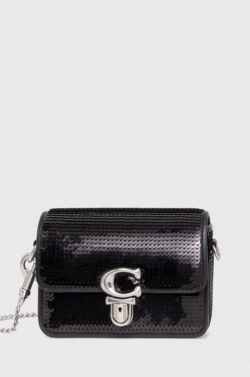 Coach poseta Studio 12 culoarea negru