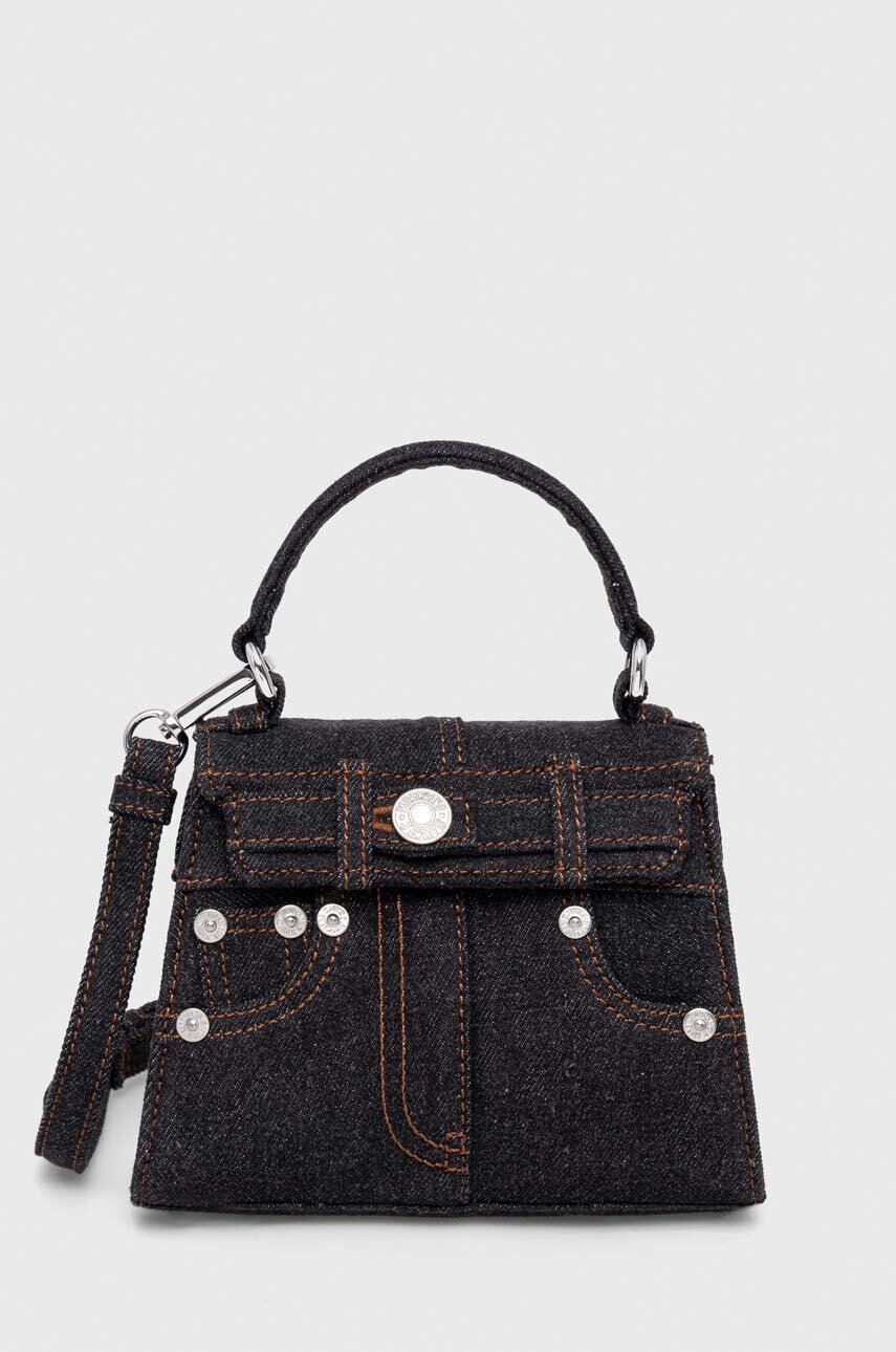 

Сумочка Moschino Jeans колір чорний