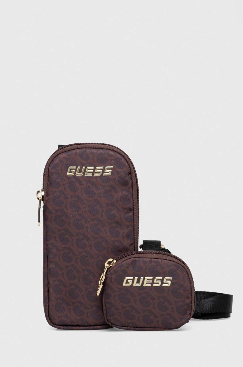

Сумка Guess колір коричневий