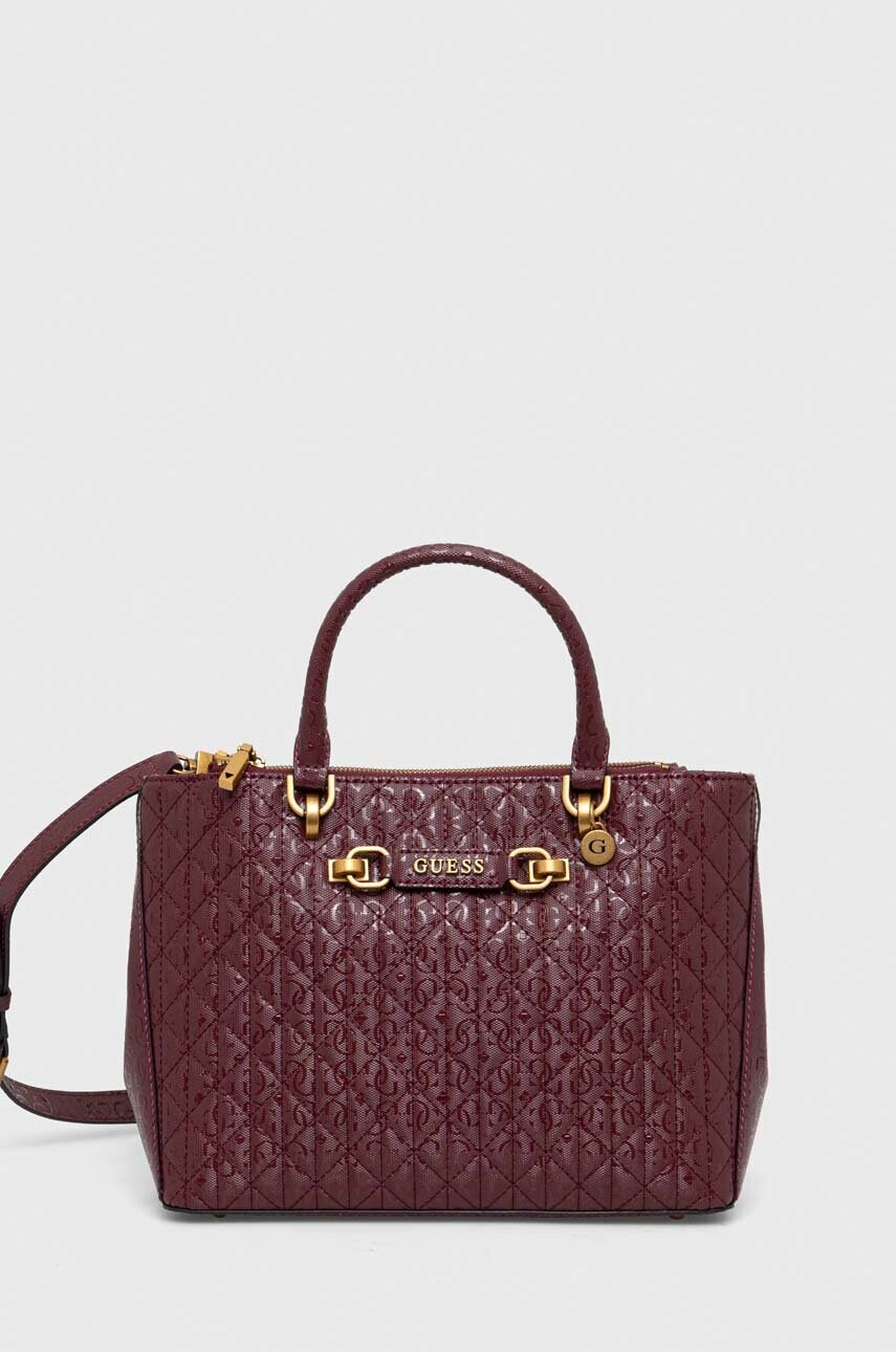 

Сумочка Guess цвет фиолетовый