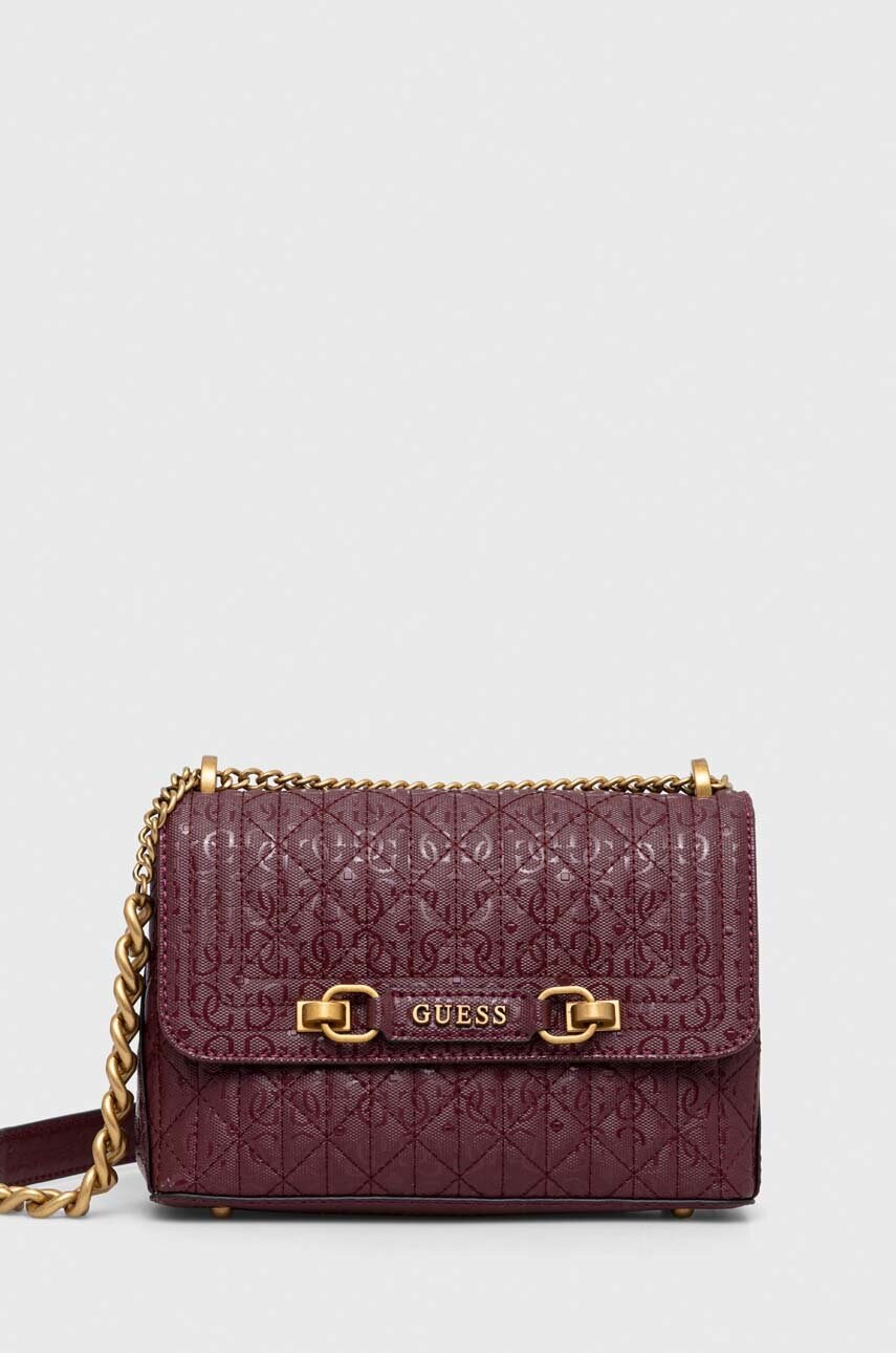 

Сумочка Guess цвет фиолетовый