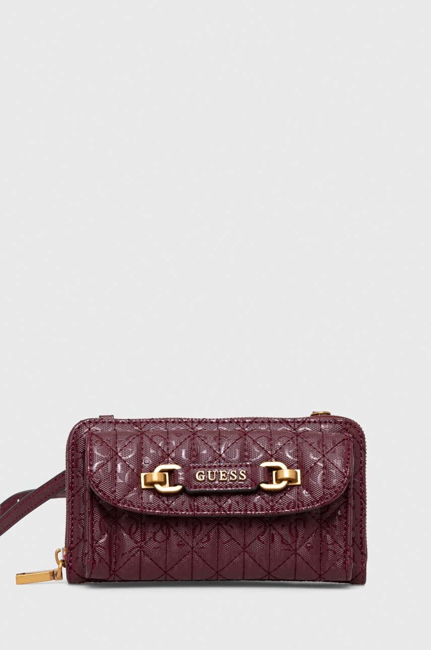 

Сумочка Guess цвет фиолетовый