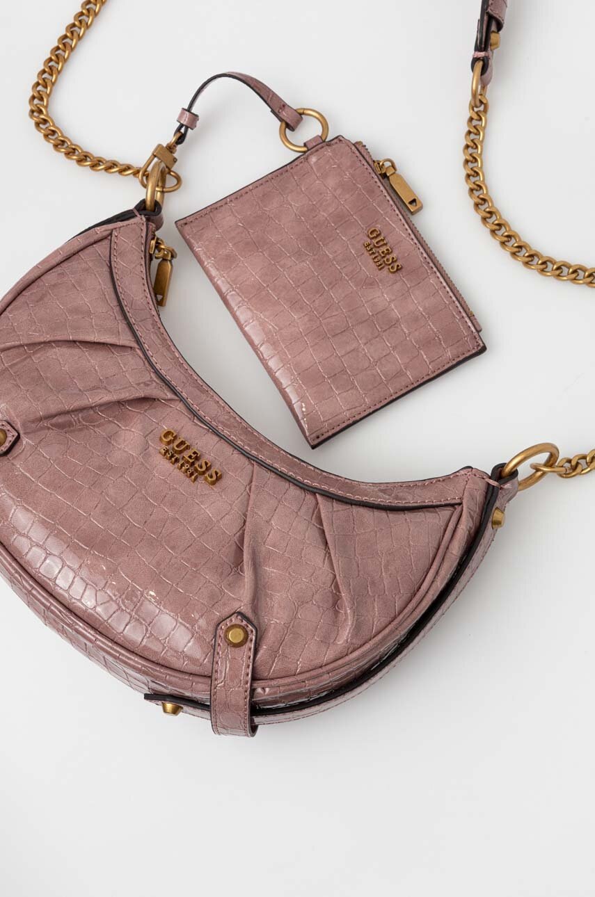 

Сумочка Guess цвет розовый