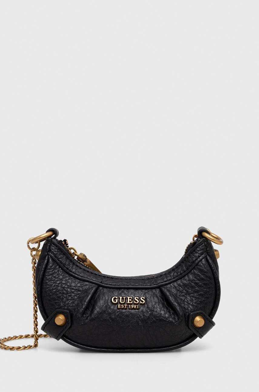 

Чанта Guess в черно, Черен