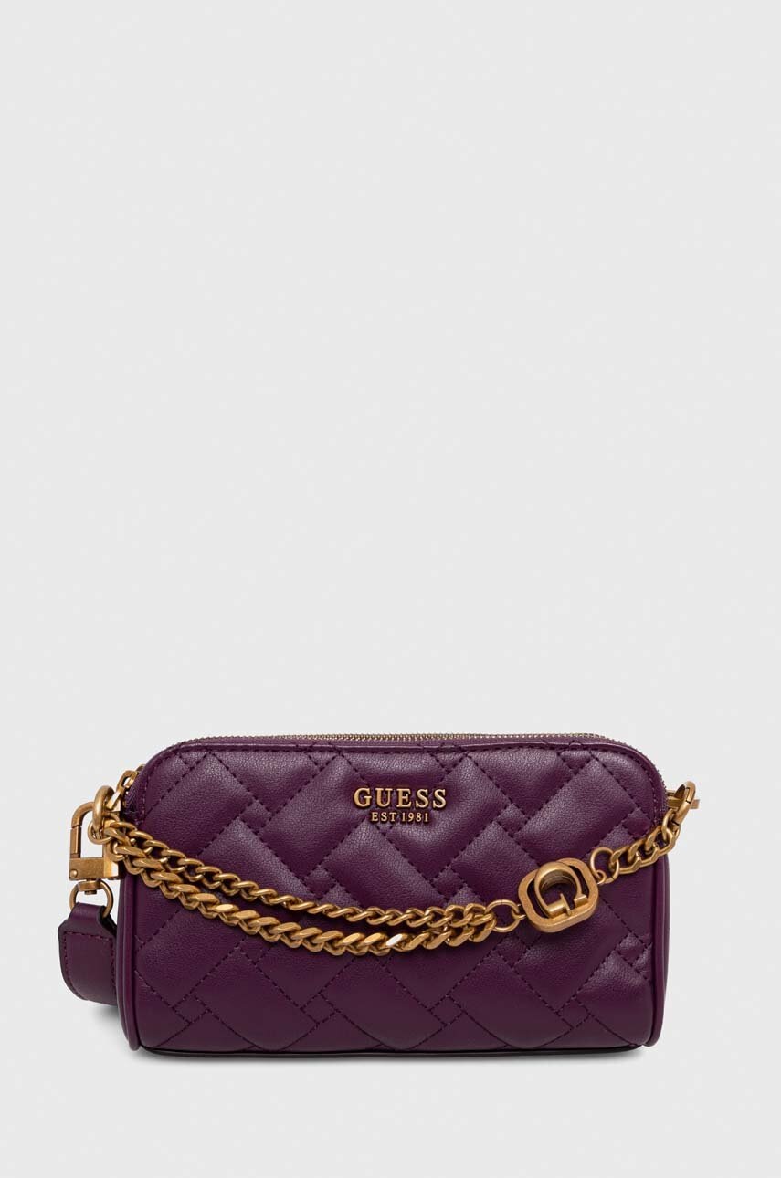 

Сумочка Guess цвет фиолетовый