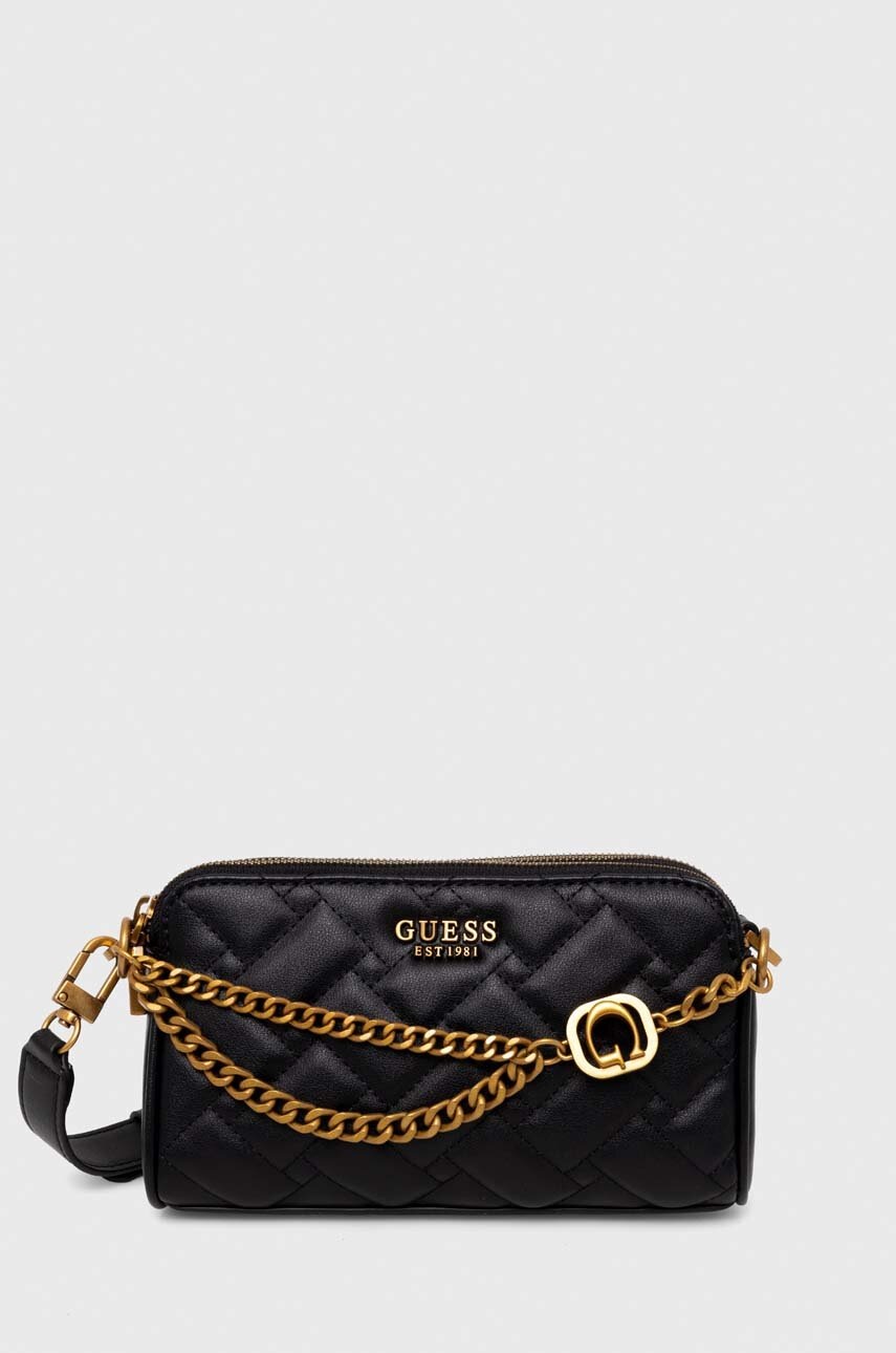 

Чанта Guess в черно, Черен