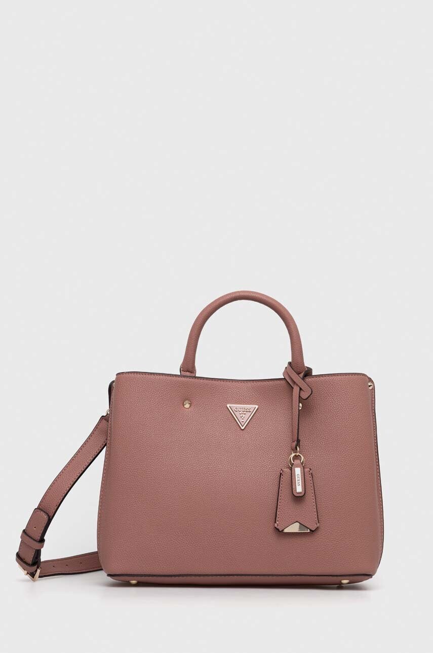 

Чанта Guess в розово, Розов