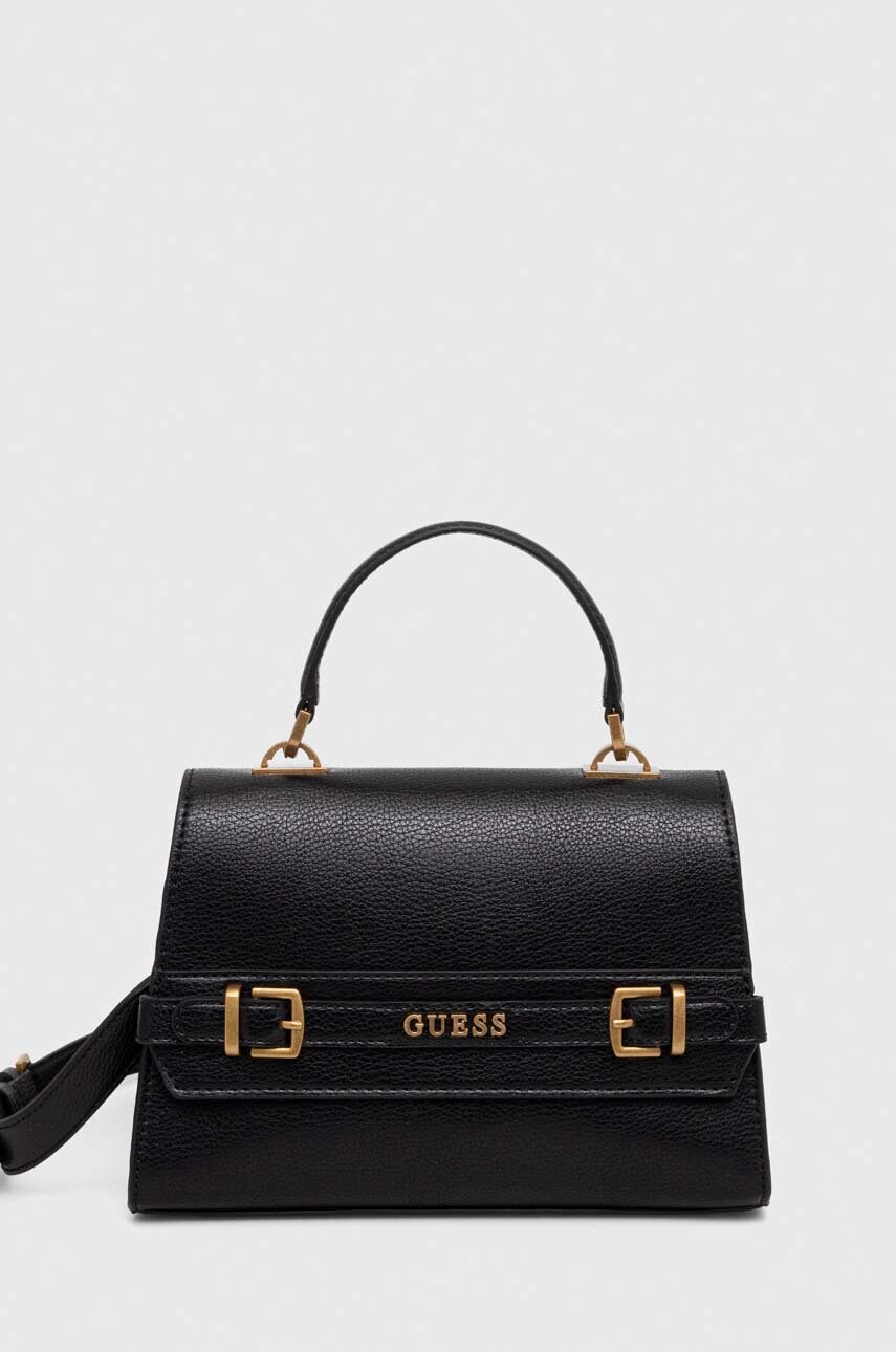 

Чанта Guess в черно, Черен