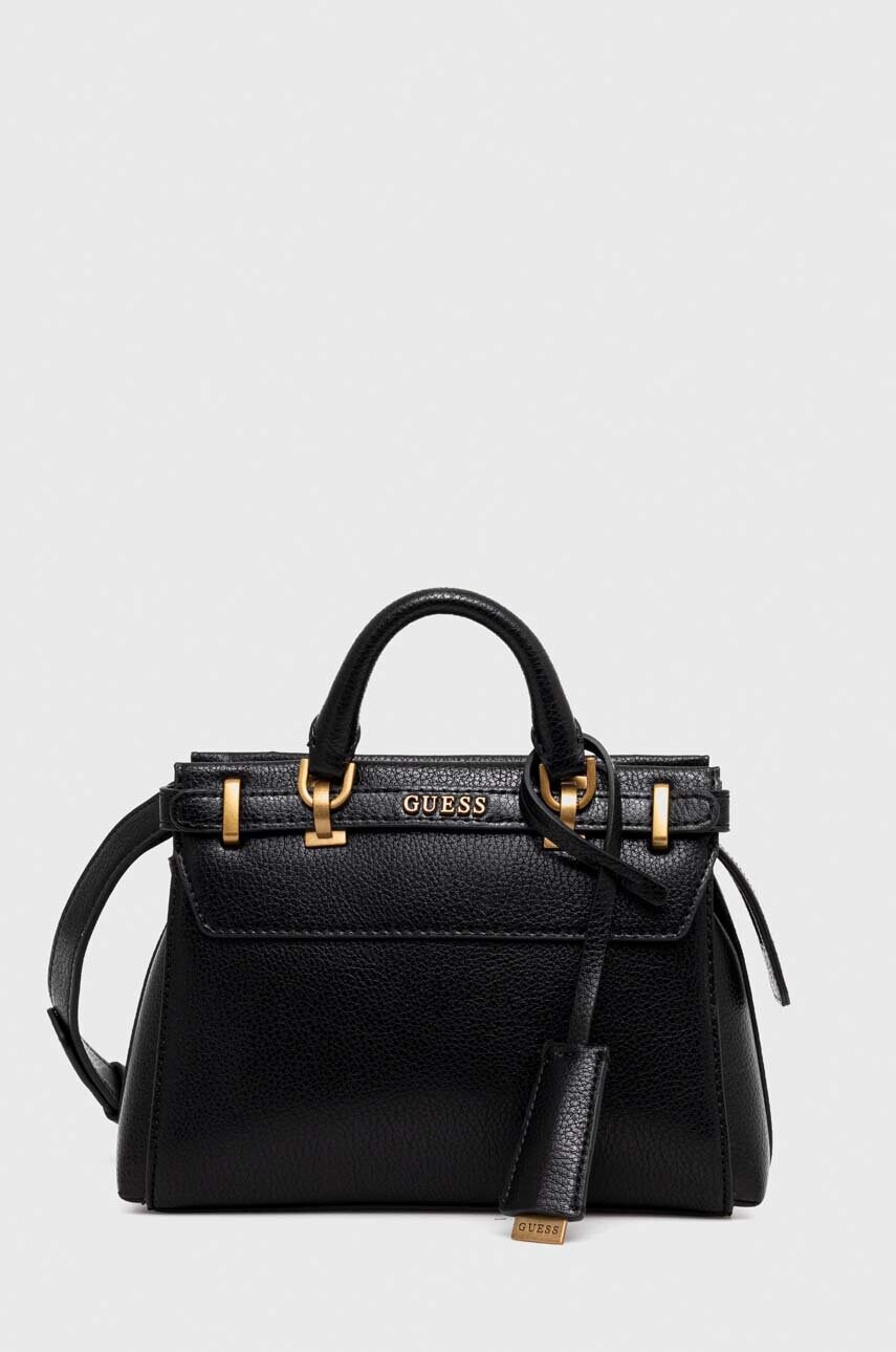 

Чанта Guess в черно, Черен