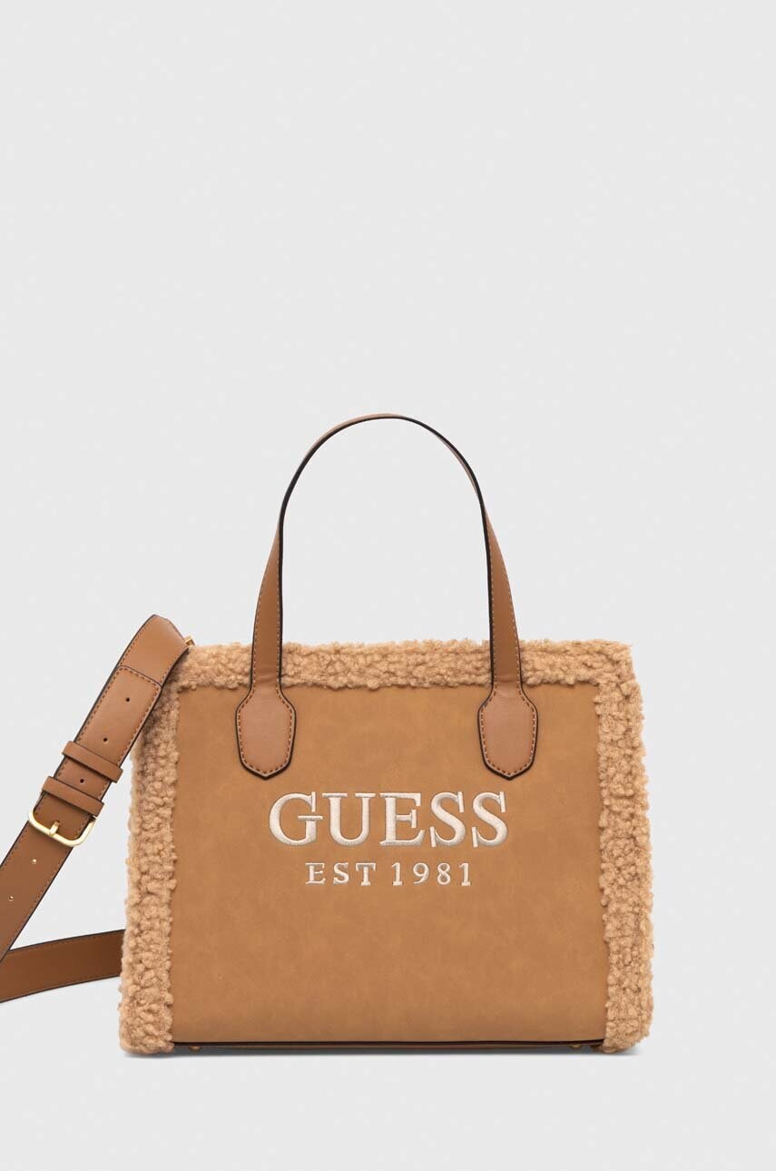 

Сумочка Guess колір коричневий