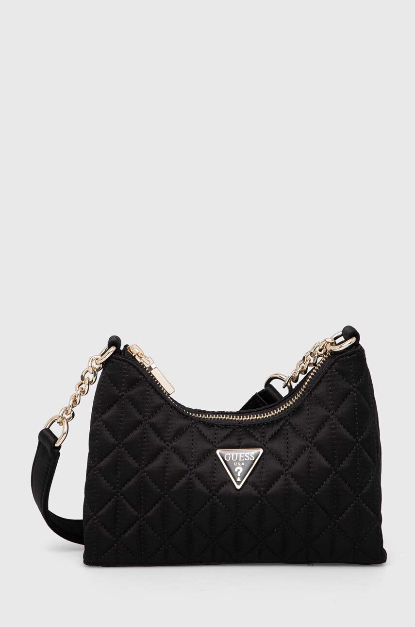 

Чанта Guess в черно, Черен