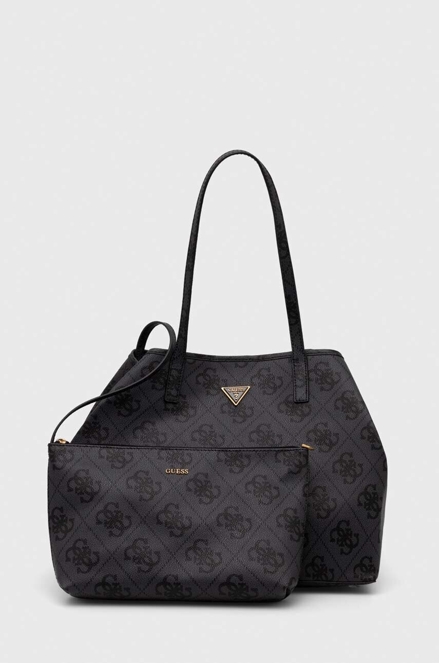 

Чанта Guess в сиво, Сив