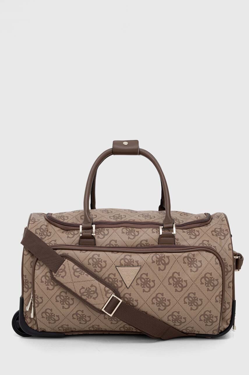 

Чемодан Guess цвет коричневый