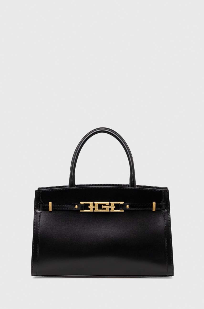 

Шкіряна сумочка Guess колір чорний
