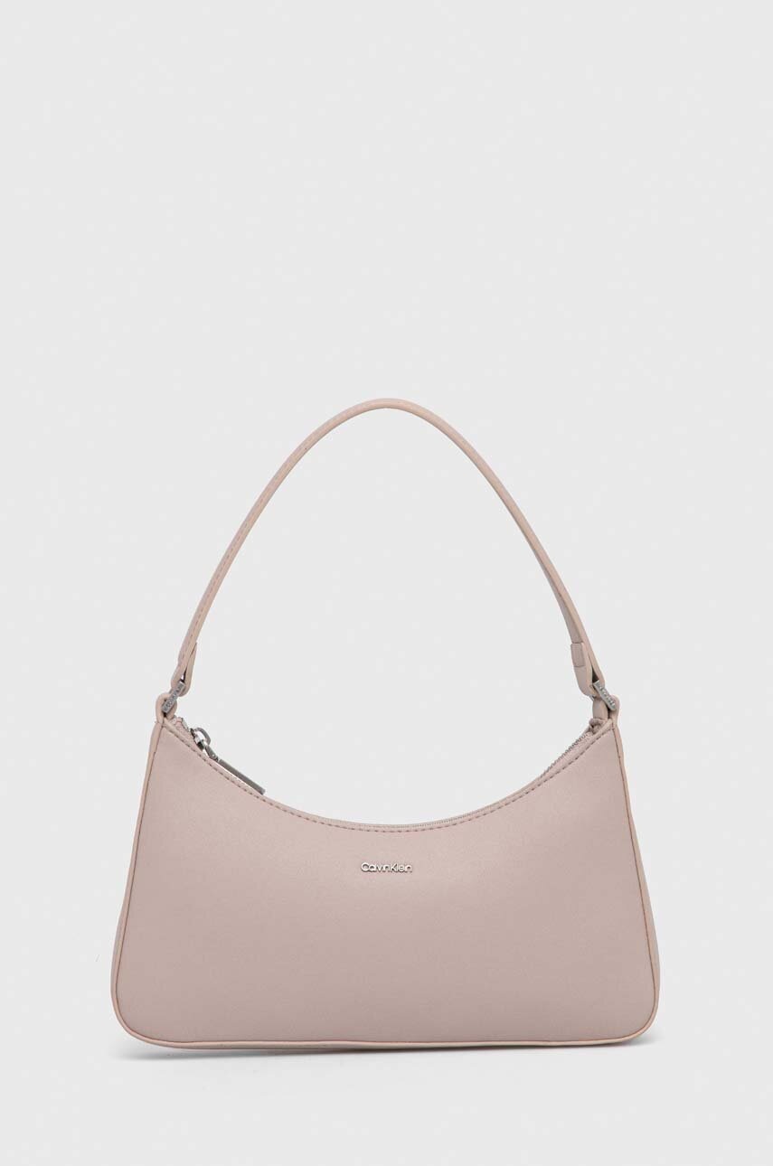 

Чанта Calvin Klein в бежово, Бежов