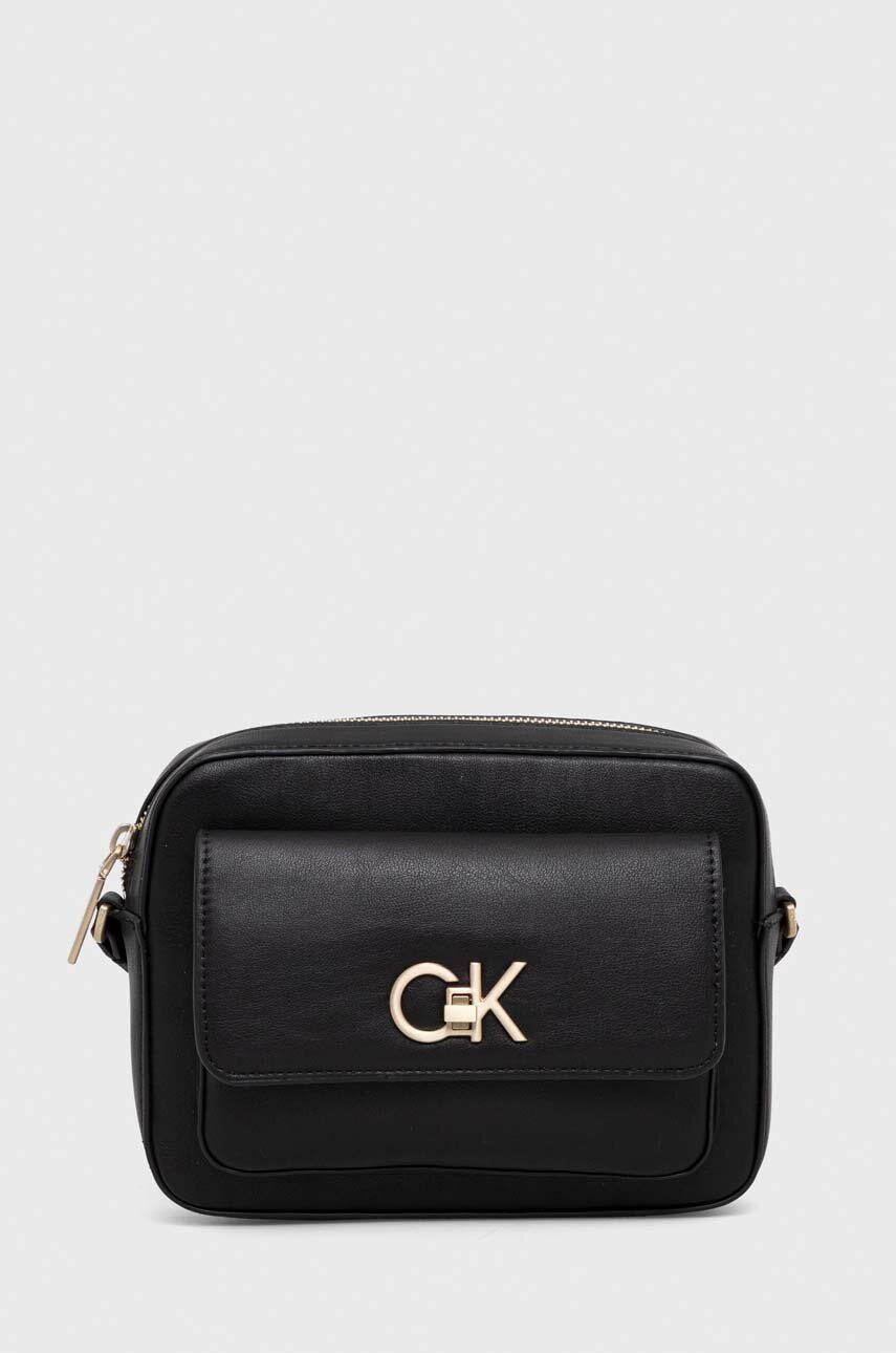 

Чанта Calvin Klein в черно, Черен
