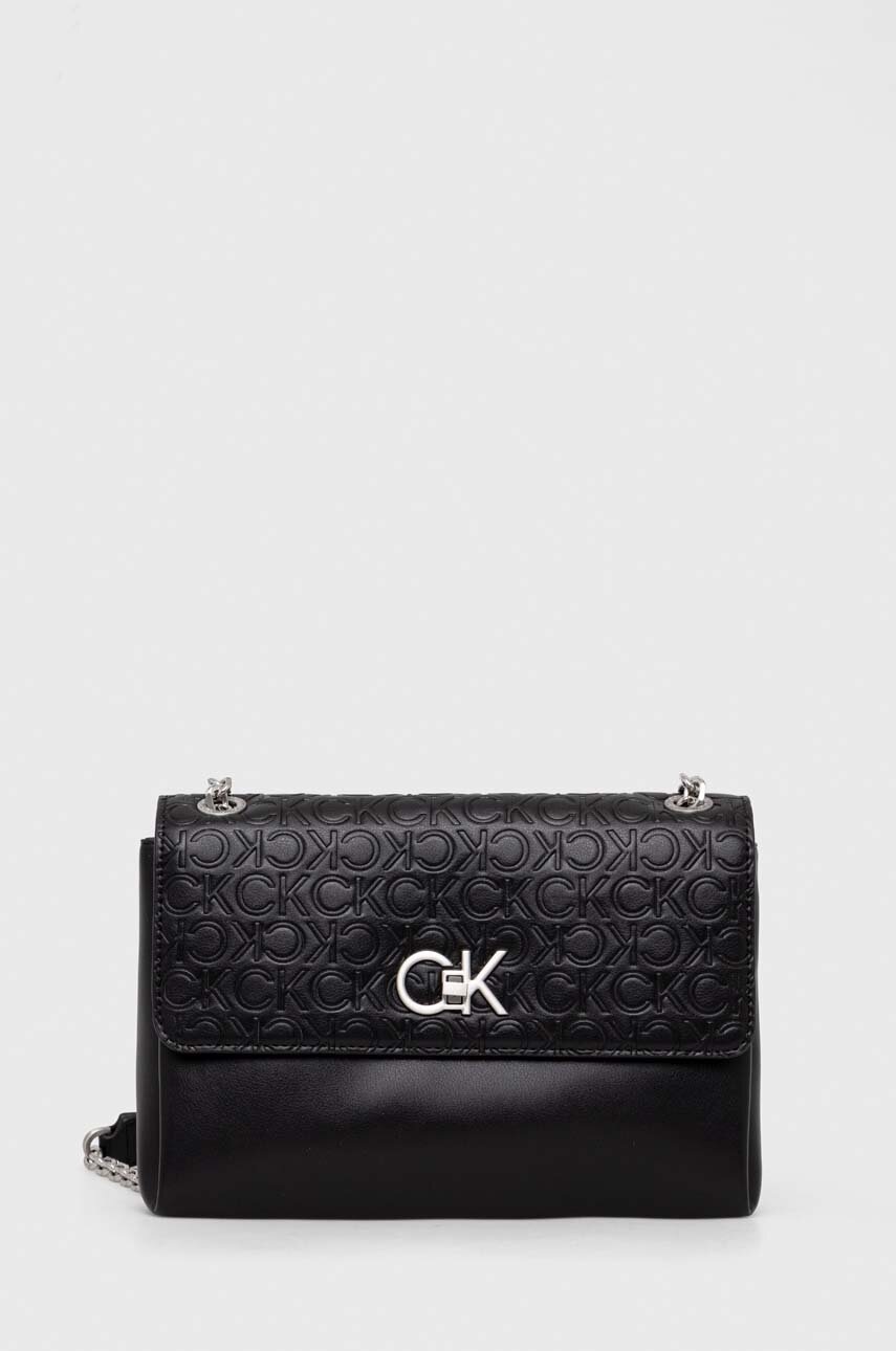 

Чанта Calvin Klein в черно, Черен