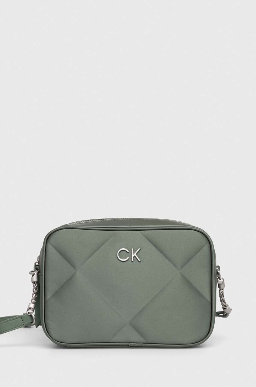 

Чанта Calvin Klein в зелено, Зелен
