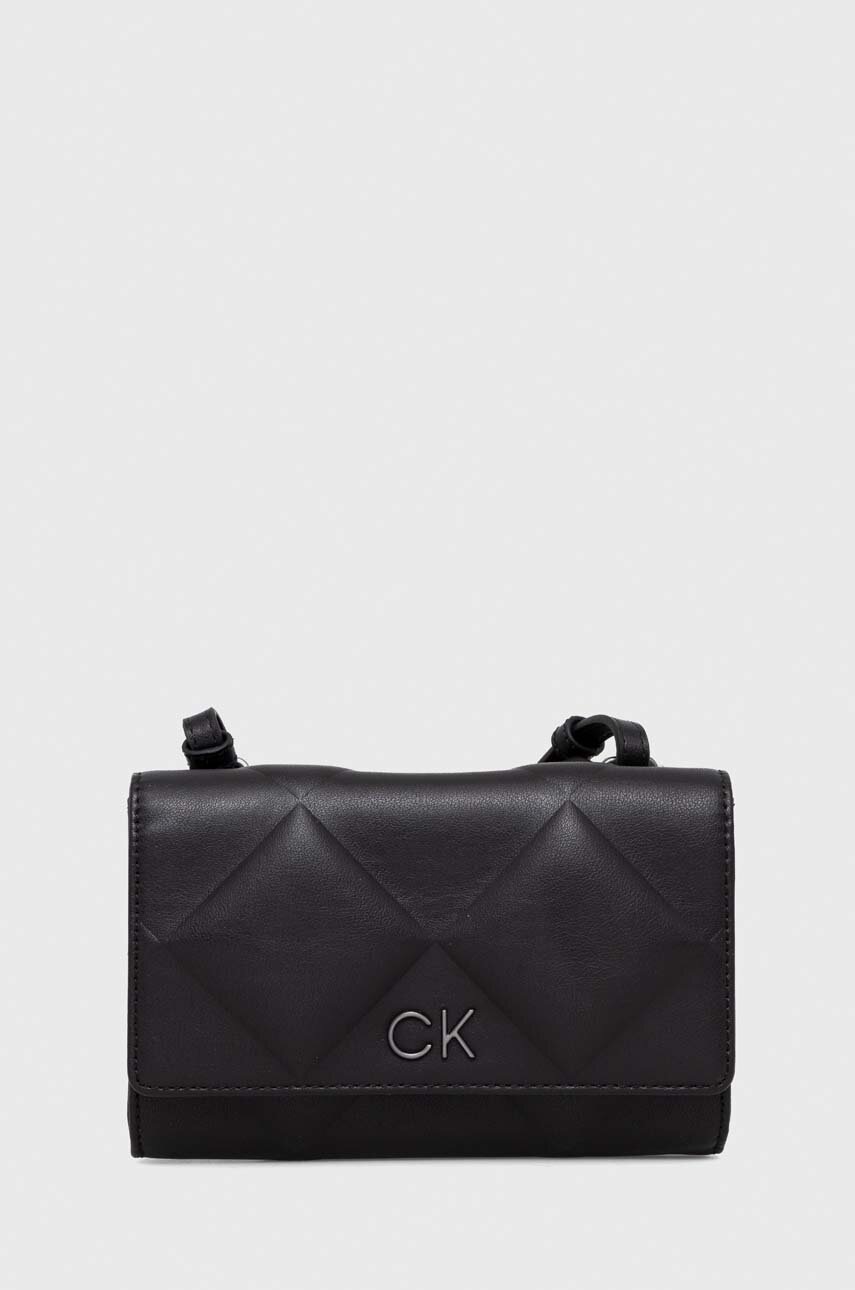 

Чанта Calvin Klein в черно, Черен