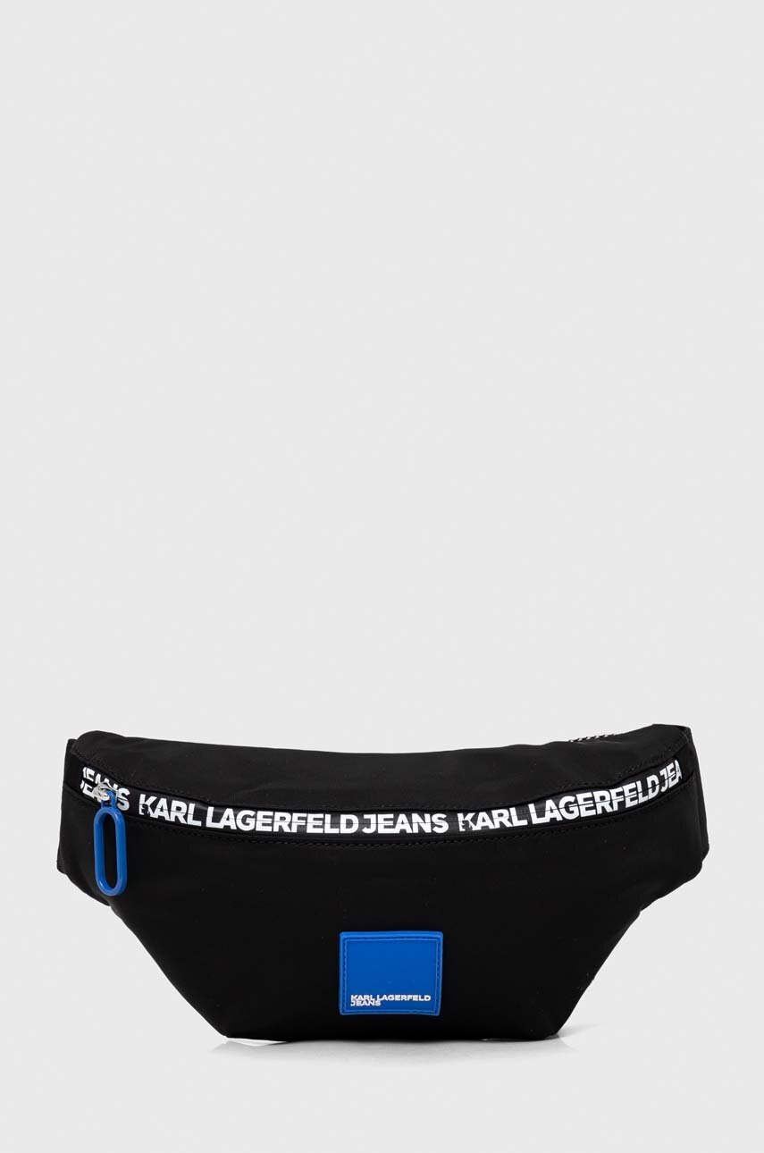 Karl Lagerfeld Jeans borseta culoarea negru