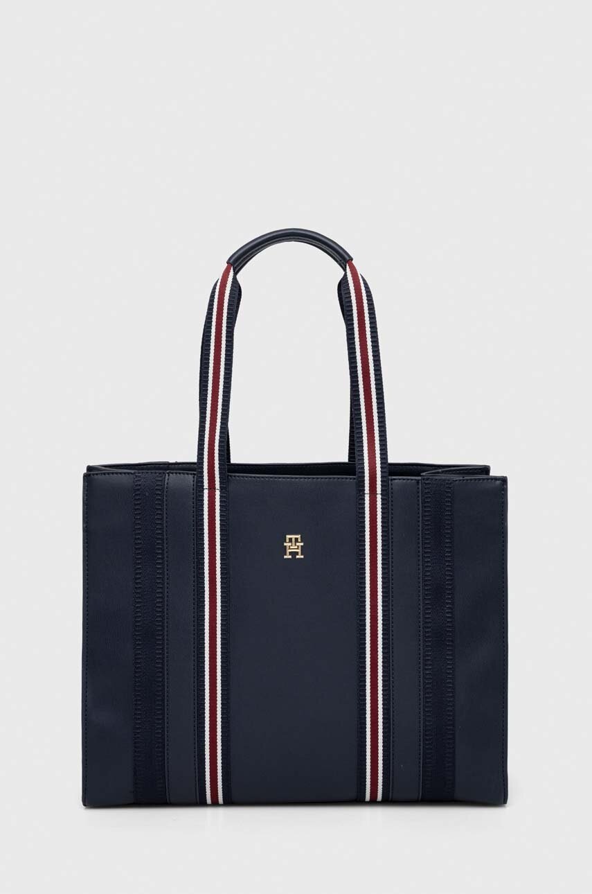 

Чанта Tommy Hilfiger в тъмносиньо, Тъмносин
