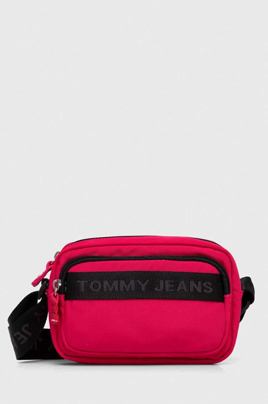 

Сумочка Tommy Jeans колір рожевий