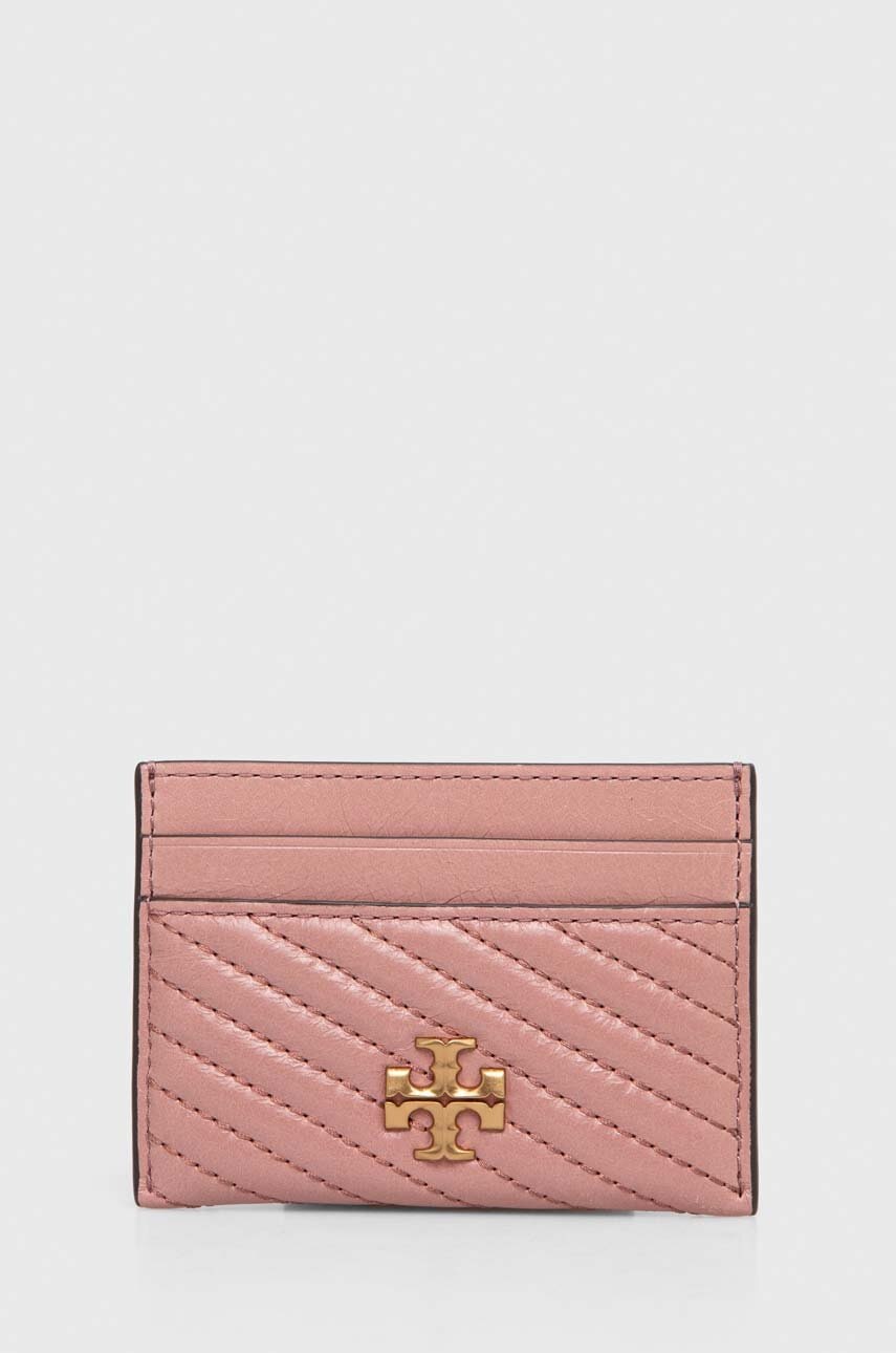 Tory Burch Carcasa Din Piele Culoarea Roz