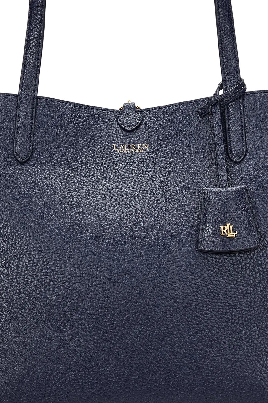 Двостороння сумочка Lauren Ralph Lauren колір синій 431795329 
