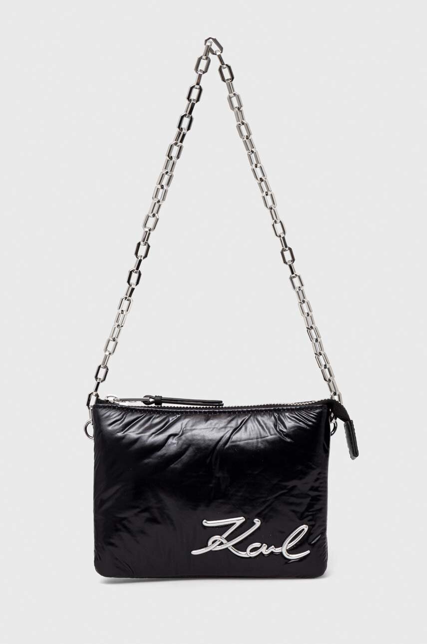 

Сумочка Karl Lagerfeld колір чорний